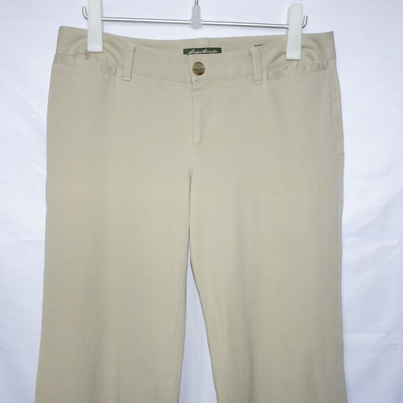 Eddie Bauer Khaki Mercer Fit Stretch Pants - Picture 3 of 7